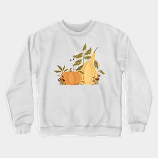 Two Pumpkins in a Patch Crewneck Sweatshirt